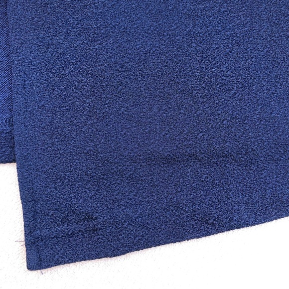 rabbit rabbit rabbit Designs 43N72Q60 Made USA Vintage Navy Long Over Dress 16P - Picture 11 of 12